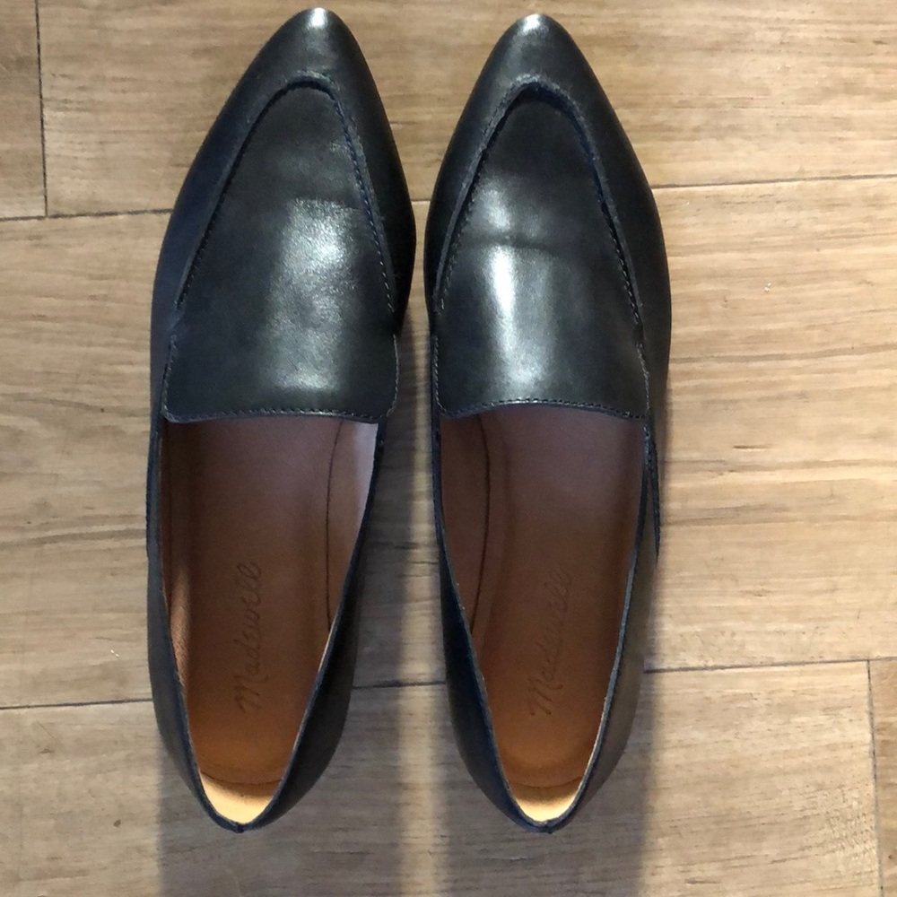 The Frances skimmer in leather